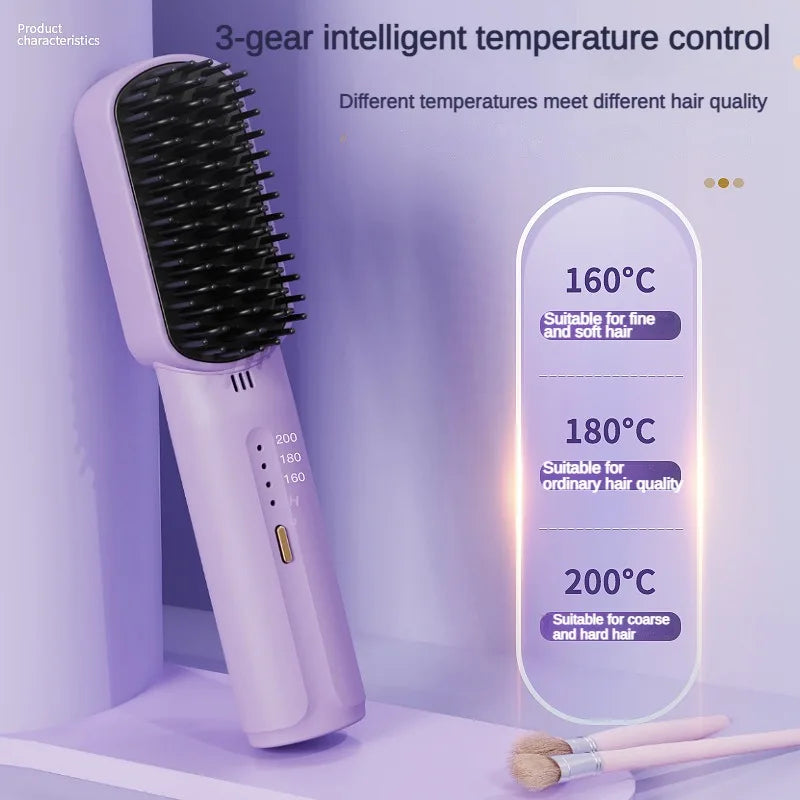 SwiftStyle™ Wireless Hot Comb Straightener