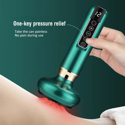 Electric Vacuum Cupping Massager - WellAura