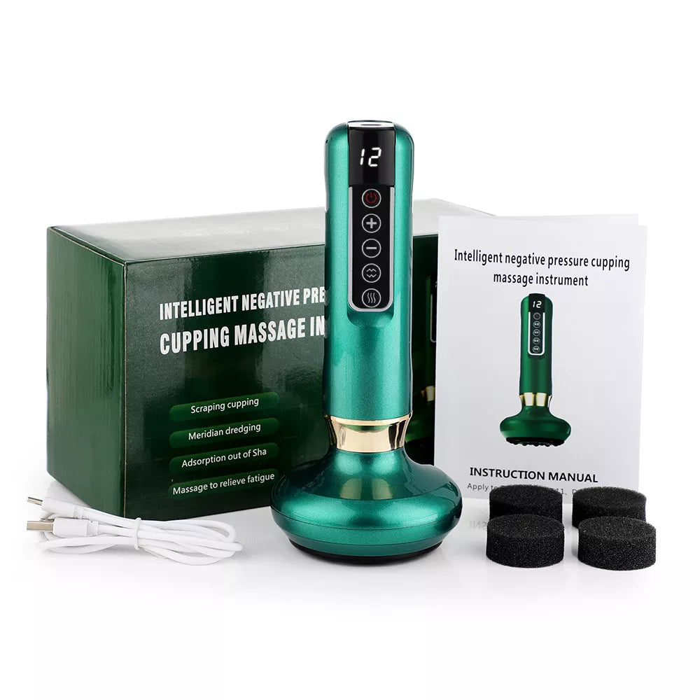 Electric Vacuum Cupping Massager - WellAura