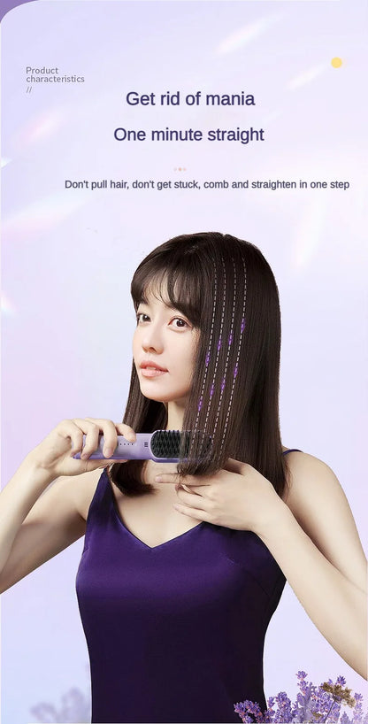 SwiftStyle™ Wireless Hot Comb Straightener