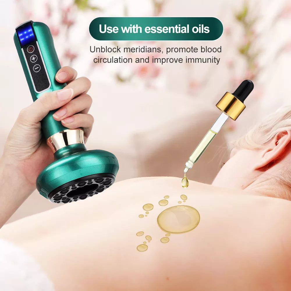 Electric Vacuum Cupping Massager - WellAura