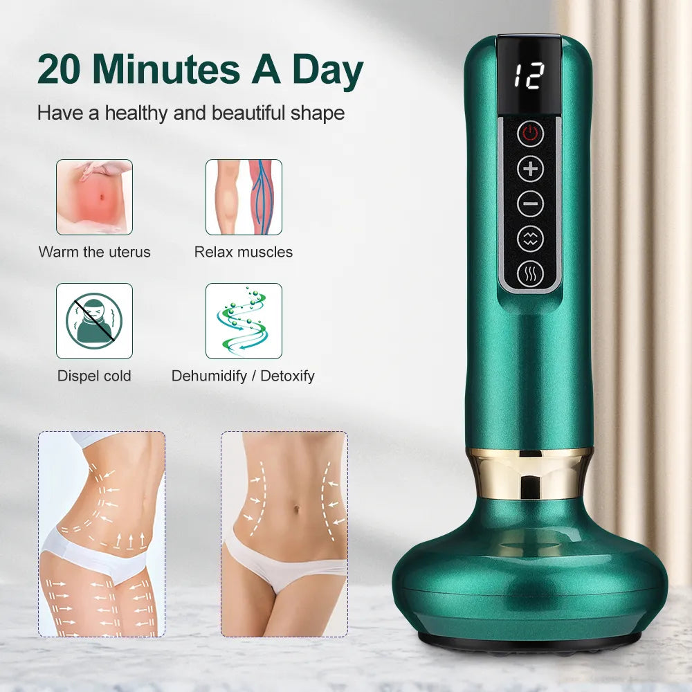 Electric Vacuum Cupping Massager - WellAura