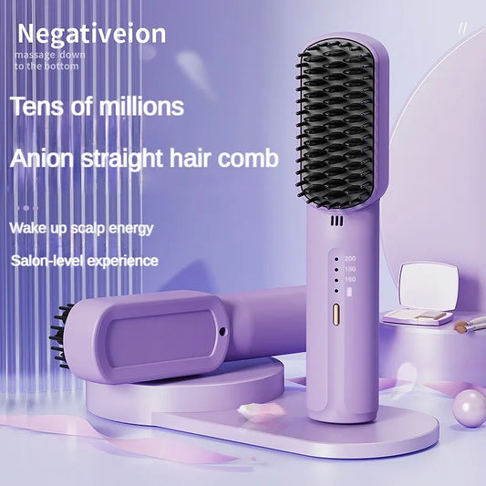 SwiftStyle™ Wireless Hot Comb Straightener